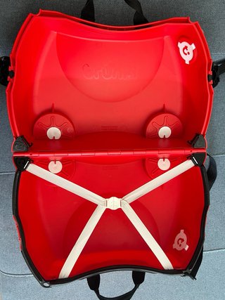 Maleta Infantil Trunki Roja Bus