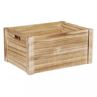 Set 4 Cassette Decorative Portaoggetti in Legno