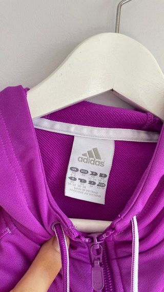 Track Jacket Adidas Violeta Talla XS