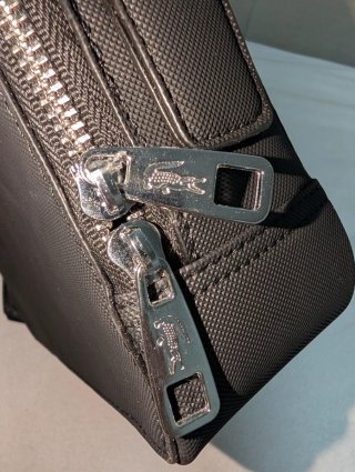 Bandolera Lacoste Negra