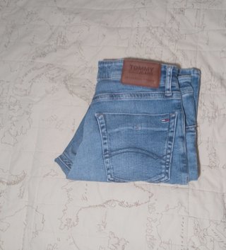 Bermuda Jeans Tommy Jeans Blu