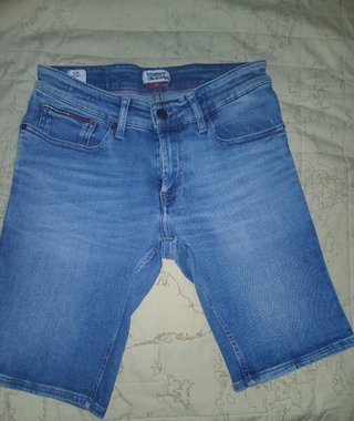 Bermuda Jeans Tommy Jeans Blu
