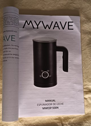 Espumador/Calentador de leche MYWAVE 500W