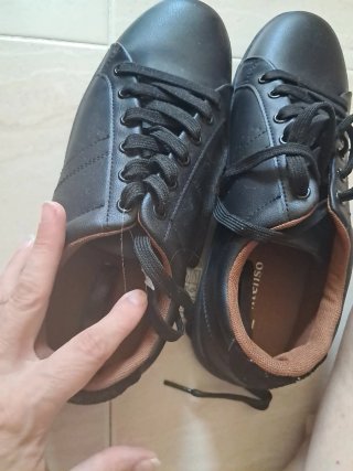 Zapatos de cordones negros hombre SIN ESTRENAR T41