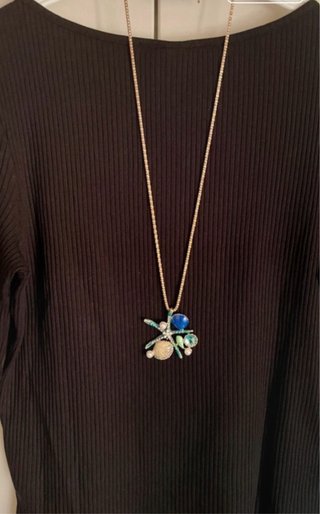 Collana con ciondolo stella marina e conchiglie