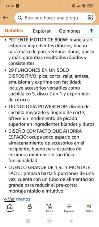 Robot de cocina Philips 5000 Series
