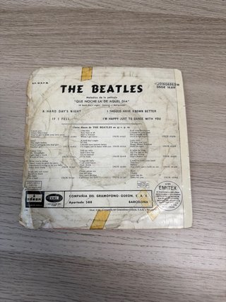 Vinilo The Beatles A Hard Day's Night
