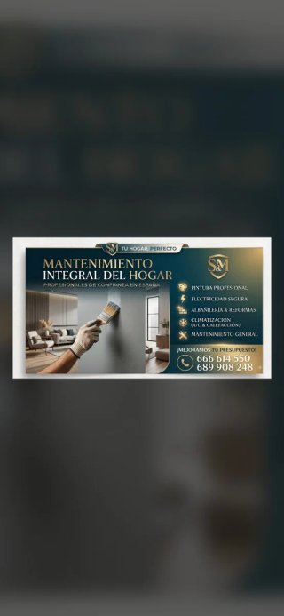 Mantenimiento integral del hogar