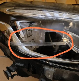 Faro LED Mercedes-Benz Clase B W246 Dcho