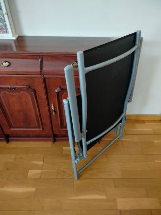 Silla de jardín plegable