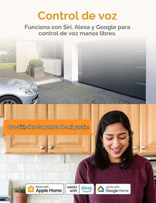 Abrepuertas de garaje inteligente Refoss RSG100