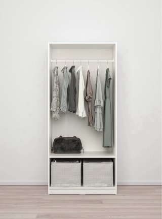 Armario blanco 2 puertas