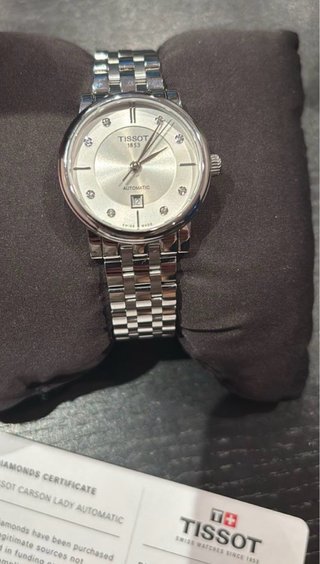 Reloj Tissot Carson Lady Automatic Diamantes