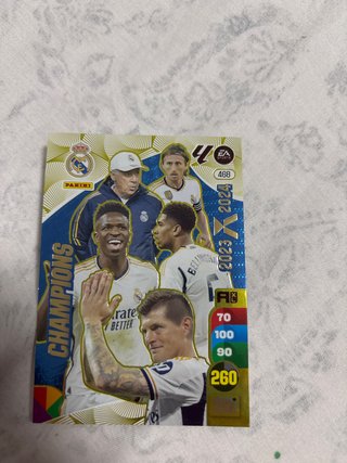 Cromo Real Madrid Champions 2023-2024