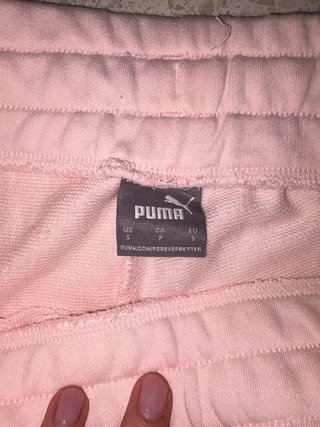 Pantalón chándal Puma rosa