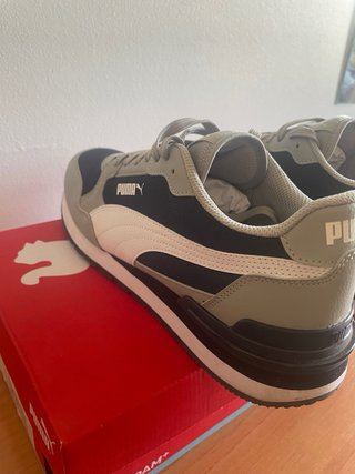 Zapatillas Puma Negras y Grises