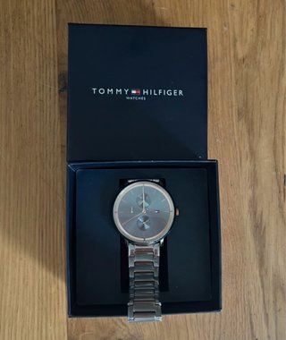Reloj Tommy Hilfiger Mujer Crono Oro/Plata