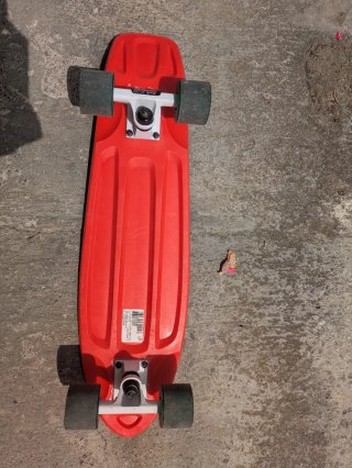Patinete Penny Decathlon Naranja/rojo