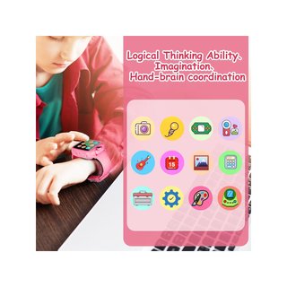 Reloj inteligente niños con cámara y juegos