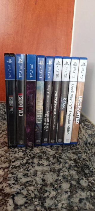Juegos PS4-PS5: Vendo o Cambio, no se hacen envíos