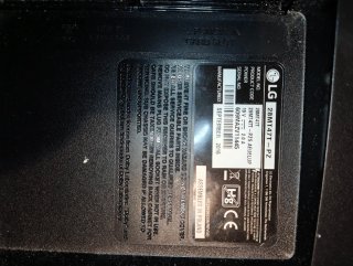 TV LG LED 28 28MT47T-PZ Sin patas