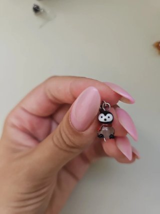 Pendientes Pingüinos Pequeños Vidrio Artesanales