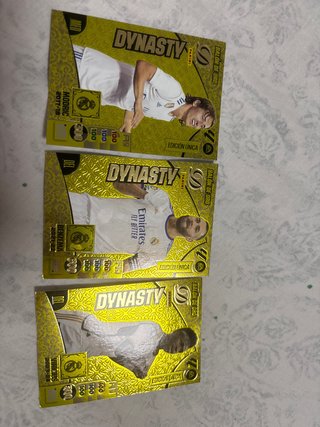 Cromos Real Madrid Dynasty Balón de Oro