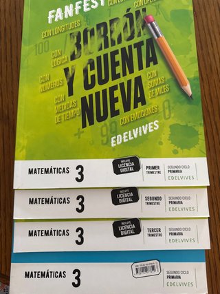 Matemáticas 3, Segundo Ciclo Primaria, FanFest