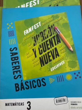 Matemáticas 3, Segundo Ciclo Primaria, FanFest