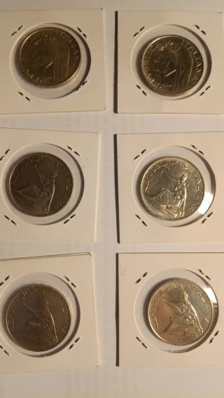 Monete 500 Lire Argento