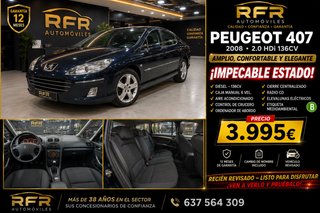 Peugeot 407 Confort 1.6 HDI 110cv FAP