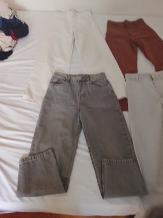Pantalones anchos varios colores