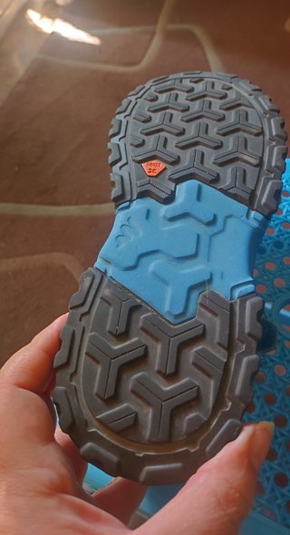Sandalias cómodas senderismo tira autoadherente
