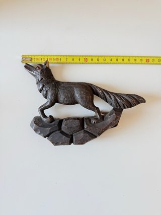 Reloj cucú Embellecedor Figura zorro 20cm