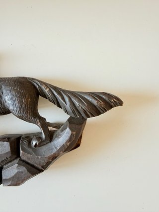 Reloj cucú Embellecedor Figura zorro 20cm