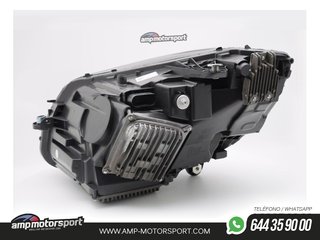 FAROS DELANTEROS LUZ DIURNA PARA MERCEDES CLASE C W205 NEGROS 2014-2021