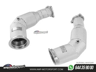 DOWNPIPES ALPHA COMPETITION PARA AUDI RS4 B9 / RS5 F5 2.9 TFSI - ANTITÉRMICO