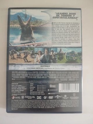 Lote 4 Películas Jurassic Park DVD