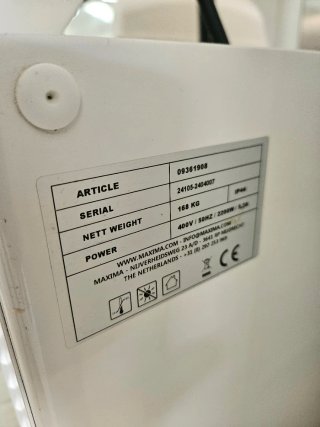 Amasadora Profesional Acero Inoxidable cuba 50 L