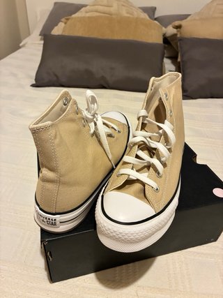 Converse All Star Beige Talla 38