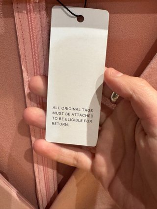 Vestido SHEILAY rosa talla S nuevo