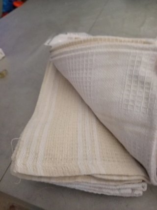 Strofinacci Cefalù 6 pz Beige/Bianco