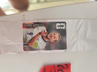 Cromos Coca Cola Harry Kane