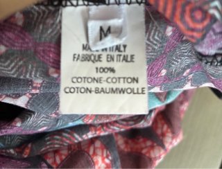 Abito Lungo Patchwork Made in Italy Taglia M