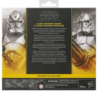 DOGMA & HARDCASE STAR WARS CLONE WARS BLACK SERIES