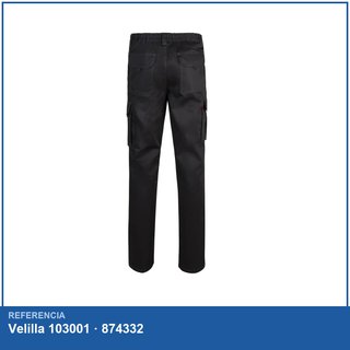 Velilla 103001 pantalón multibolsillos laboral