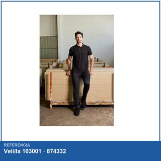 Velilla 103001 pantalón multibolsillos laboral