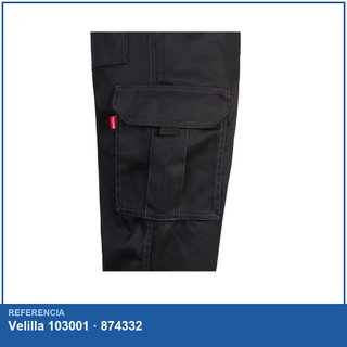 Velilla 103001 pantalón multibolsillos laboral