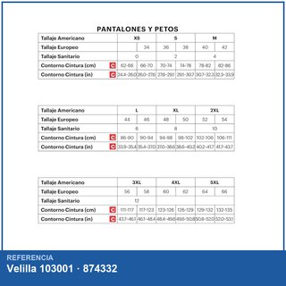 Velilla 103001 pantalón multibolsillos laboral