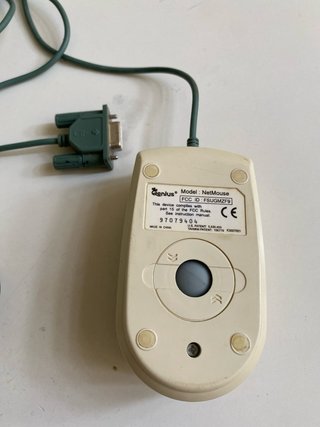 Ratón vintage Genius NetMouse – puerto serie DB9 –